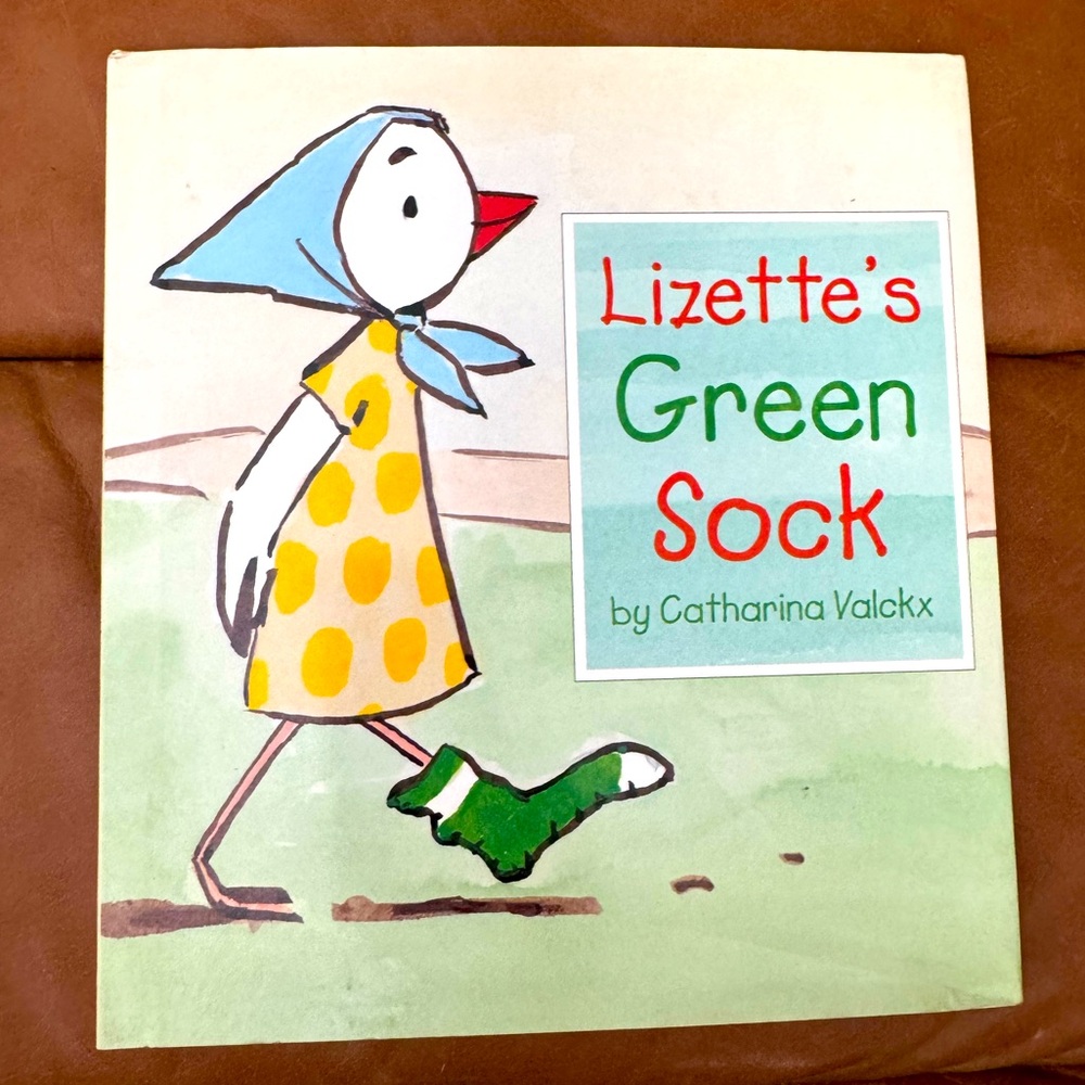 4/$20 💜 LIZETTE’s GREEN SOCK hardback book